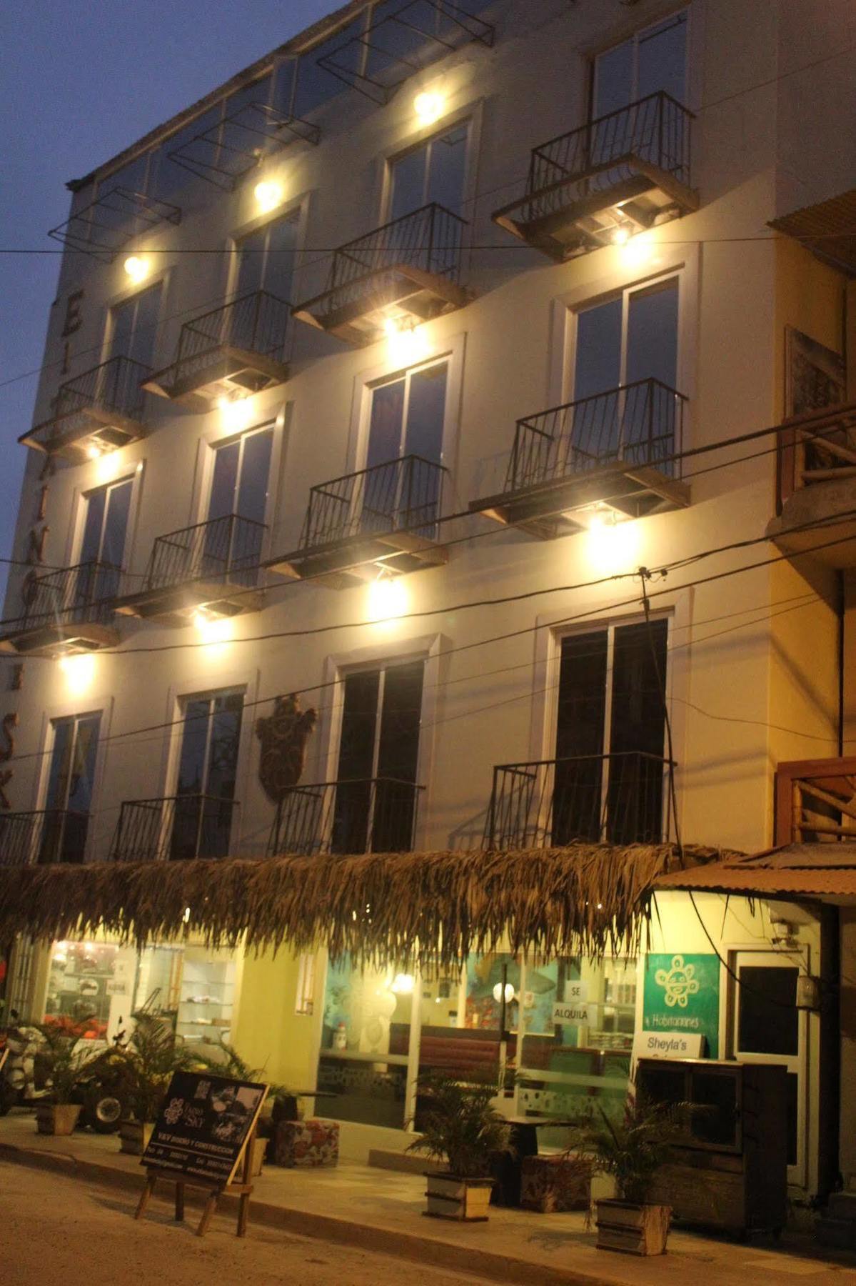 Hotel Boutique El Taino De Sky Montañita Exteriör bild